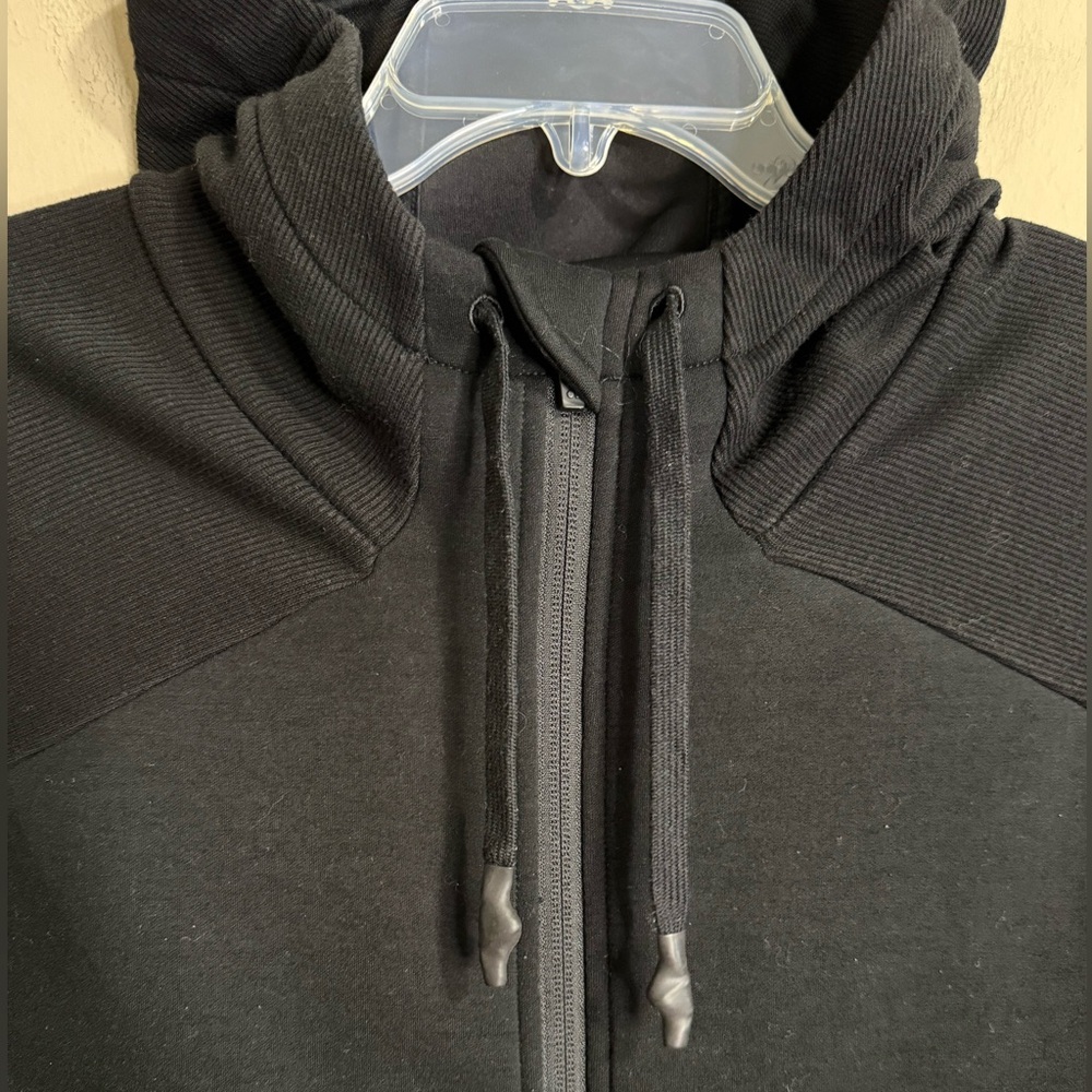 Sweaty Betty Scuba Cross Train Full Zip Hooded Jacket Black Medium - Picture 4 of 8